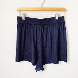 Free People silk shorts